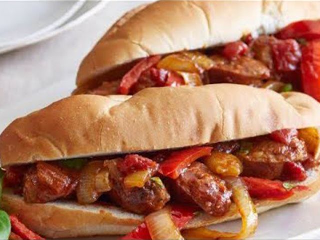 Alexandrian Sausage Sandwich