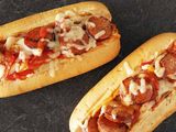 Meat Oriental Sausage Sandwich