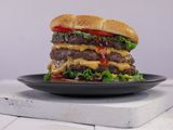 Super Jambo Burger Sandwich