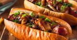 Sausage With Mozzarella Cheese Sandwich