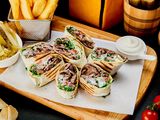 Arabian Meat Shawerma Sandwich