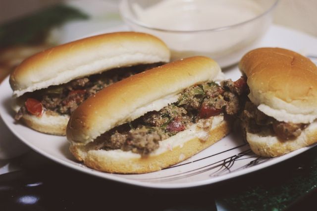 Double Arabian Shawerma Sandwich