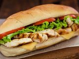 Large Grilled Breasts Sandwich