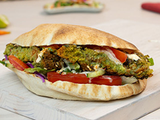 Pickled Lemons with Safflower Taamia Sandwich