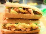 A La Grecque Chicken Sandwich