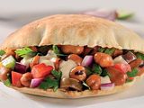 Foul With Oriental Sausage Sandwich