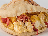 Foul With Omelette Sandwich