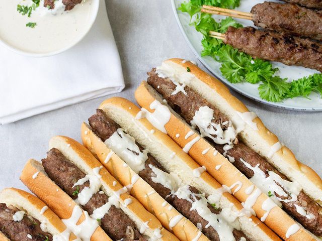 Meat Kofta Sandwich