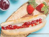 french bread jam Sandwich