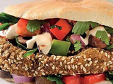 Mix Foul with Taamia Sandwich