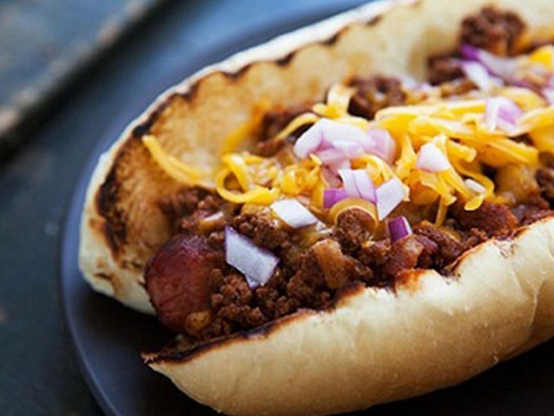 Mexican Hot Dog Sandwich