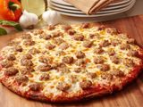 Baladi Oriental Sausage Pizza