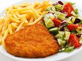 Chicken Escalope Pane Meal
