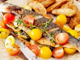 Fish With Potatoes Platter