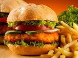 Plain Jumbo Beef Burger Sandwich