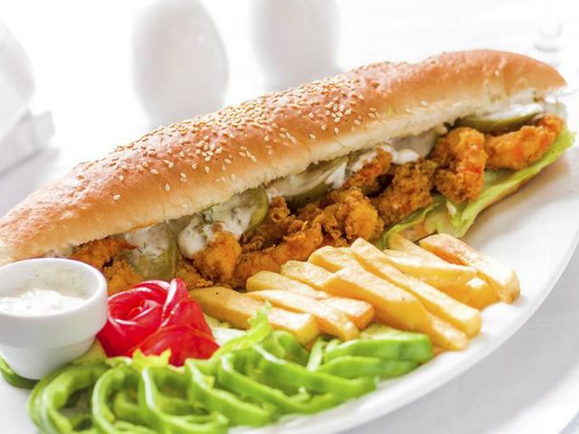 Shrimp Sandwich