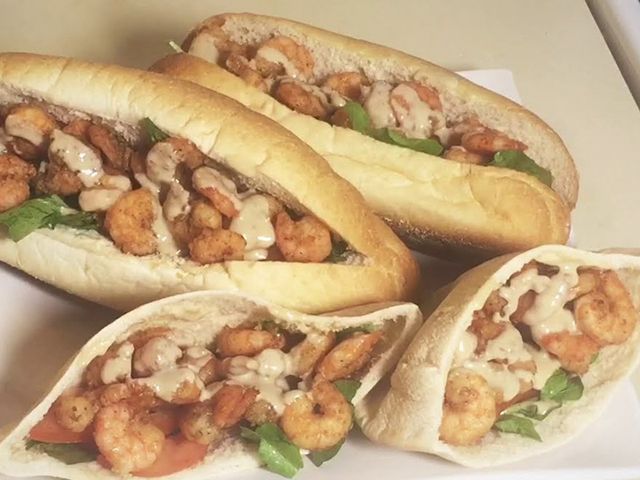 Large Shrimp Sandwich