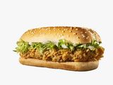 3 large crispy sandwiches