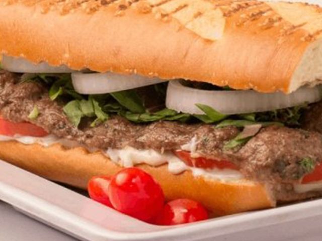 Grilled Kofta Sandwich