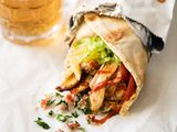 Extra Chicken Shawerma Syrian Sandwich