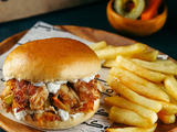 Plain Chicken Shawerma kaiser sandwich