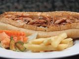 Chicken Shawerma French Bread Sandwich