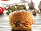 Chicken Shawerma Bun Bread Sandwich