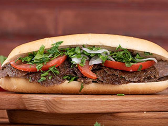 Meat Shawerma Sandwich