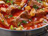 Okra With Meat Casserole