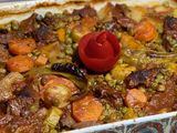 Vegetables With Baladi Meat Casserole