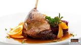 1/4 Duck With Vine Leaves Meal