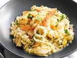 Shrimp Risotto Platter