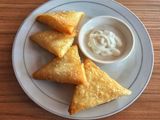 Cheese Sambousek Platter 4 Pieces