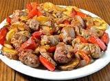 Chicken Oriental Sausage Platter