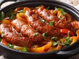 Meat Oriental Sausage Platter