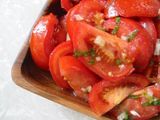 Marinated tomatoes