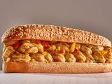 Shrimp Fajita Sandwich