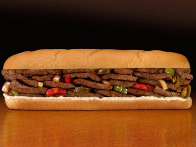 Meat Fajita Sandwich