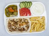 Arabian Shawerma Fatteh Meal