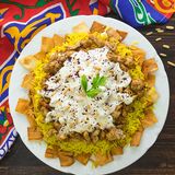 Chicken Shawerma Fatteh