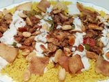 Meat Shawerma With Mozzarella Cheese Fattah