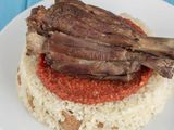 Veal Shank Fatteh Platter