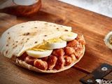 Foul With Eggs Sandwich