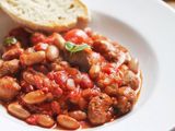 Oriental Sausage Foul Sandwich