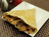 Meat Burger Crepe