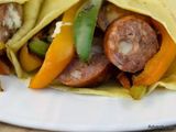 Oriental Sausage Crepe