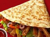 Chicken Pane With Beef Burger Mix Crepe