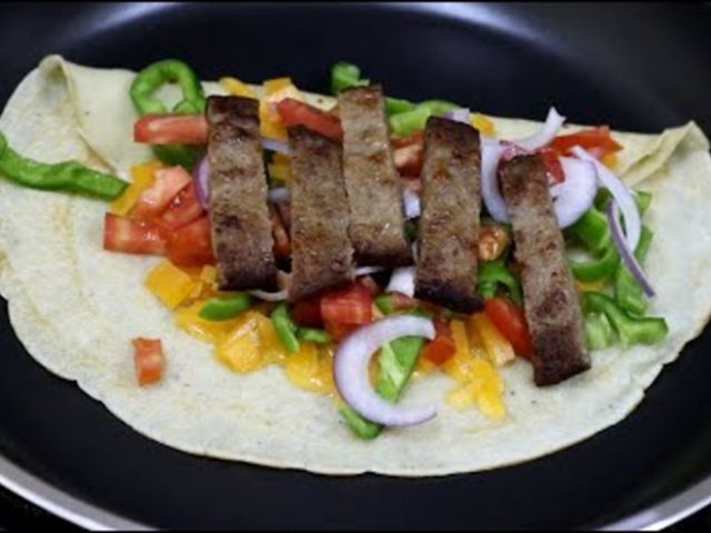 Beef Burger Crepe
