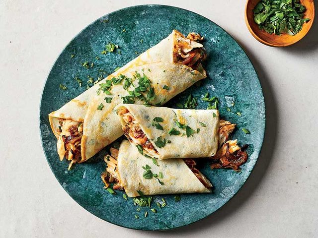 Beef Burger Crepe