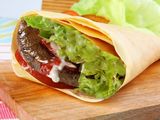 Beef Burger Crepe